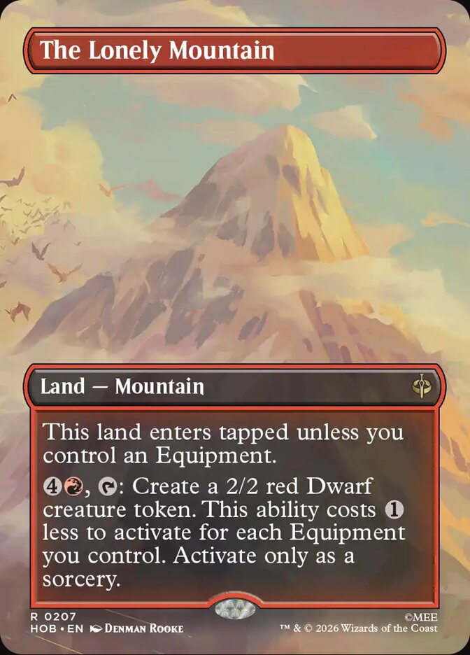 The Lonely Mountain (Borderless) (0207)