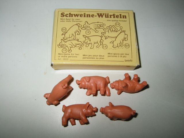 Schweine-Würfeln