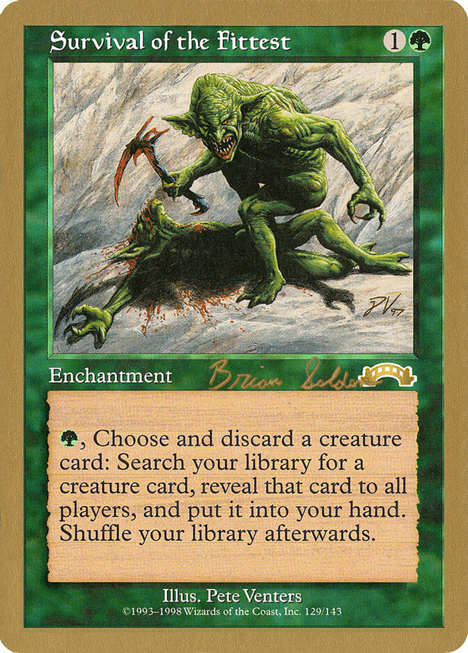 Survival of the Fittest - 1998 Brian Selden (EXO)