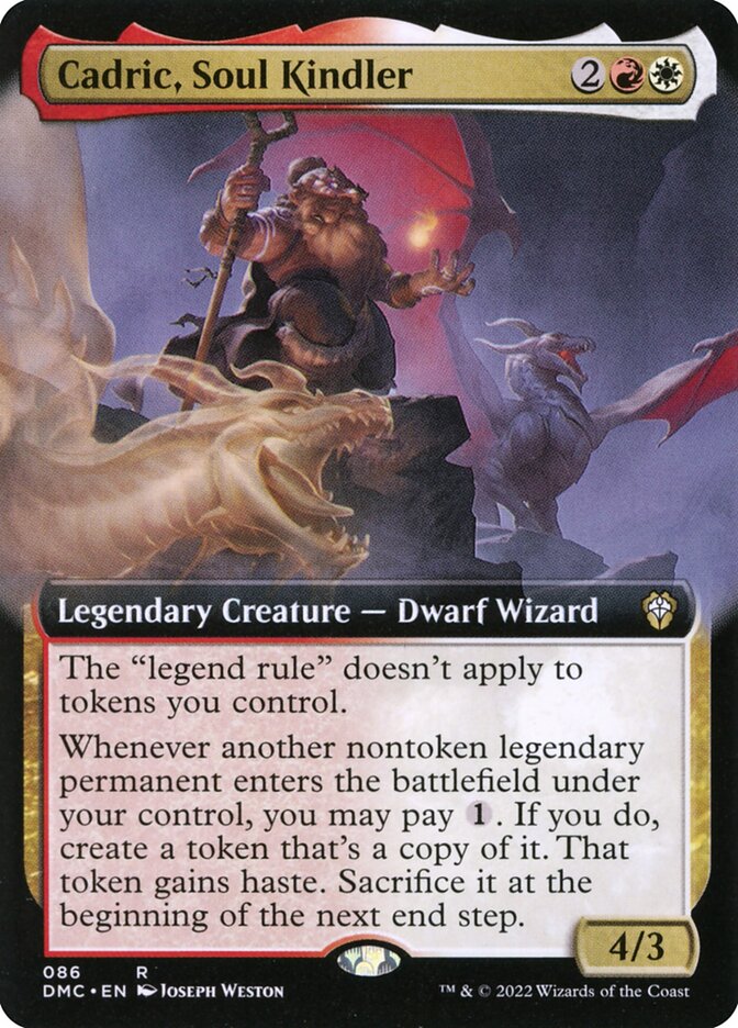 Cadric, Soul Kindler (Extended Art)