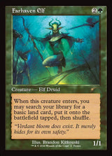 Farhaven Elf (Retro Frame) (WPN 2) - Magic: The Gathering