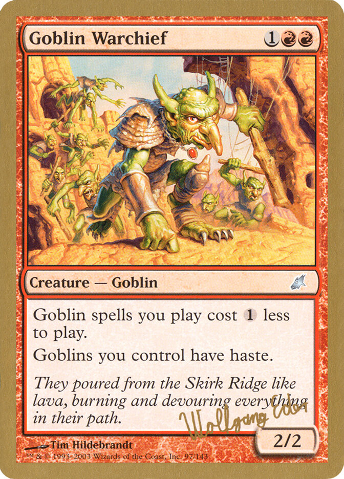 Goblin Warchief - 2003 Wolfgang Eder (SCG)
