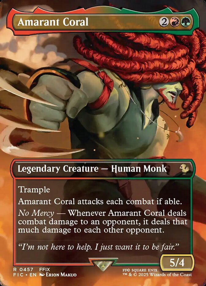 Amarant Coral (Borderless)