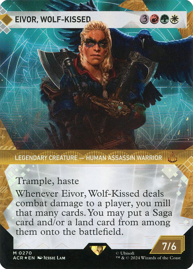 Eivor, Wolf-Kissed (Showcase) (Textured Foil)
