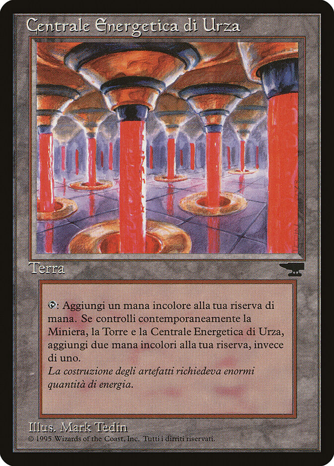 Urza's Power Plant (Rock in Pot) (Italian) - "Centrale Energetica di Urza"