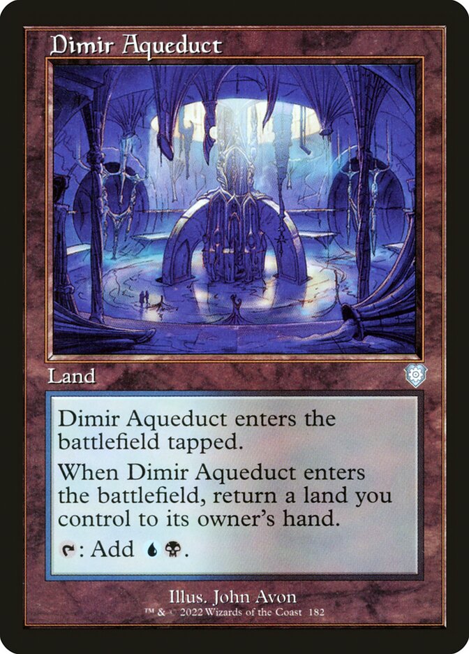 Dimir Aqueduct (Retro Frame)