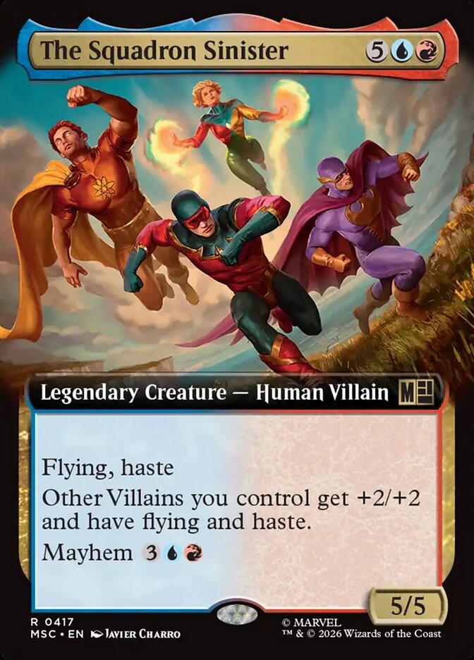The Squadron Sinister (Extended Art)