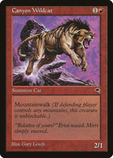 Canyon Wildcat - Magic: The Gathering