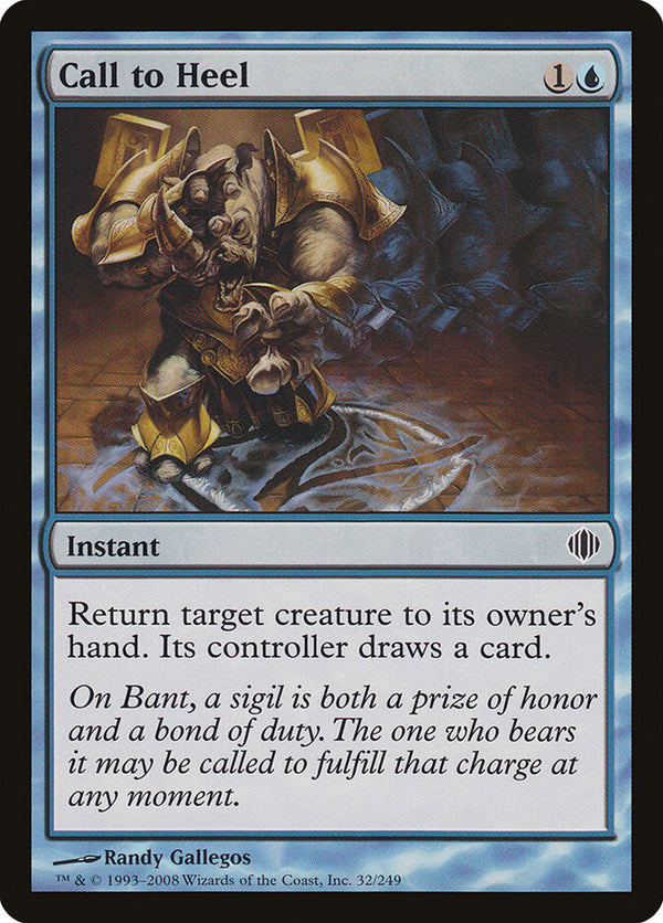 Call to Heel - Magic: The Gathering
