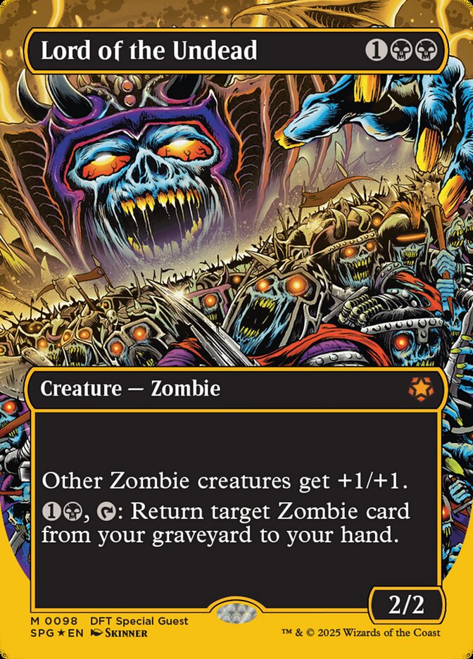 Lord of the Undead (Borderless) (First-Place Foil)