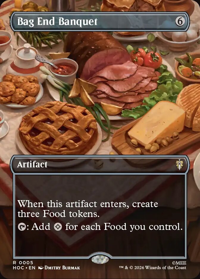 Bag End Banquet (Borderless)