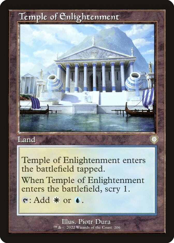 Temple of Enlightenment (Retro Frame)