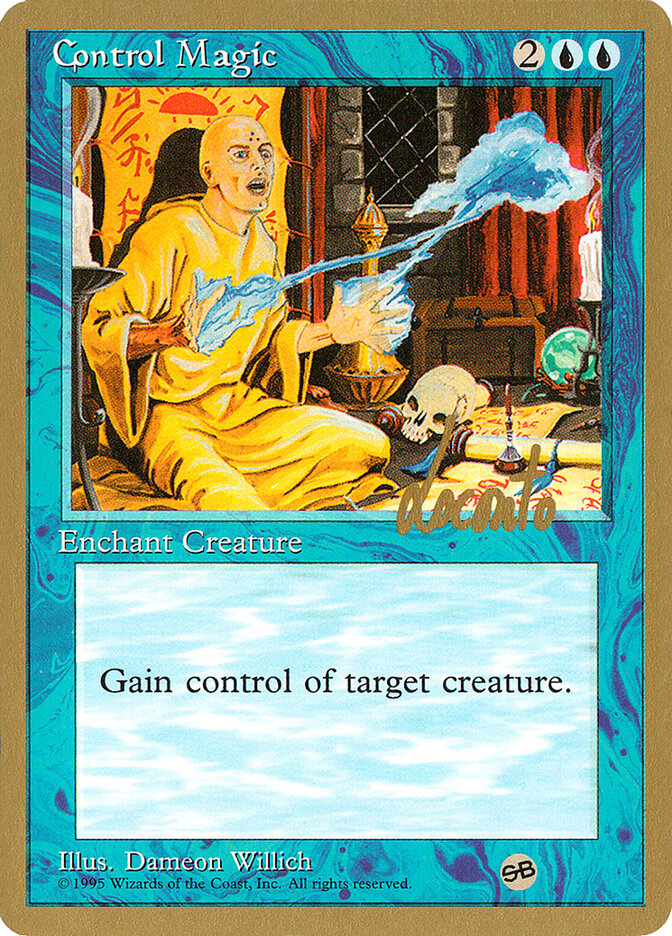 Control Magic - 1996 Michael Loconto (4ED) (SB)