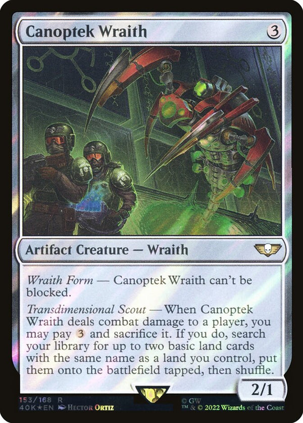 Canoptek Wraith (Surge Foil) - Magic: The Gathering
