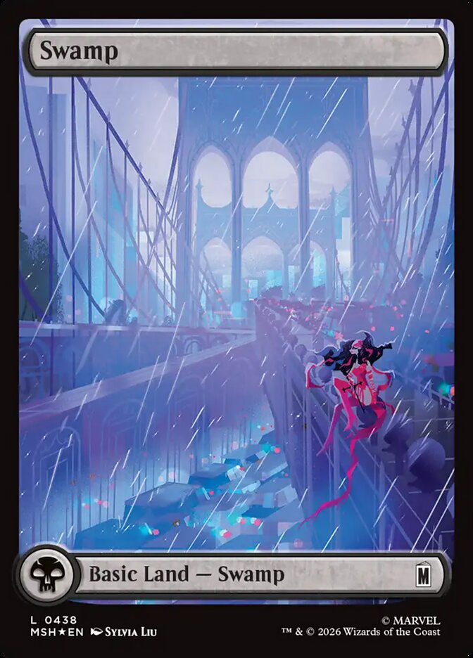 Swamp (0438) (Surge Foil)