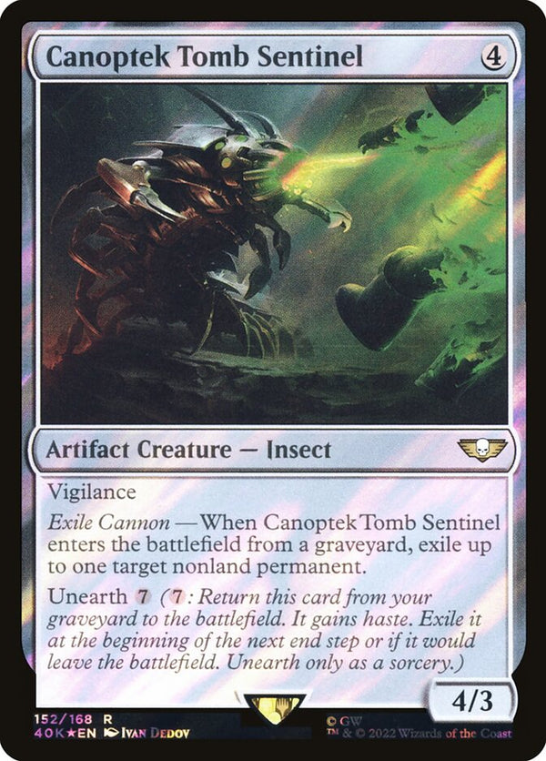 Canoptek Tomb Sentinel (Surge Foil) - Magic: The Gathering