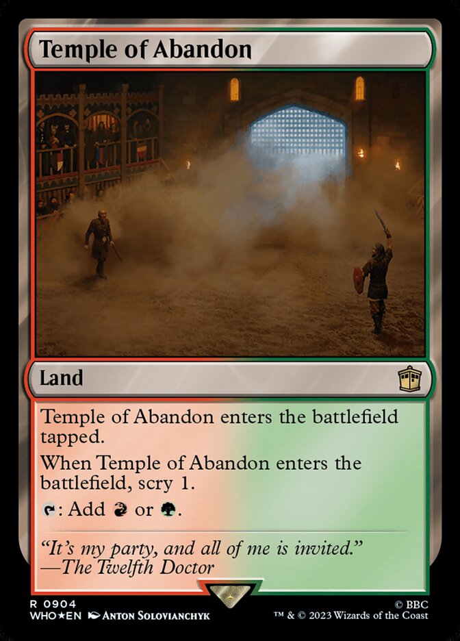 Temple of Abandon (Surge Foil)