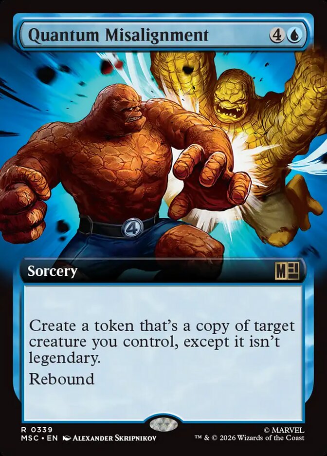 Quantum Misalignment (Extended Art)