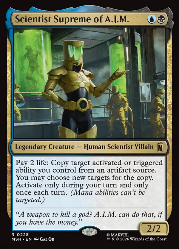 Scientist Supreme of A.I.M. - Magic: The Gathering