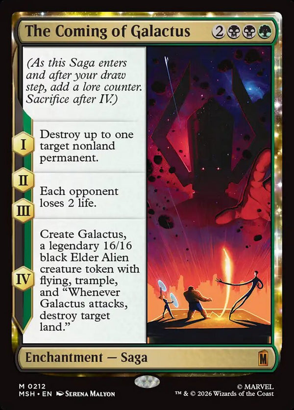 The Coming of Galactus - Magic: The Gathering