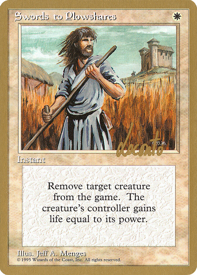 Swords to Plowshares - 1996 Michael Loconto (4ED)