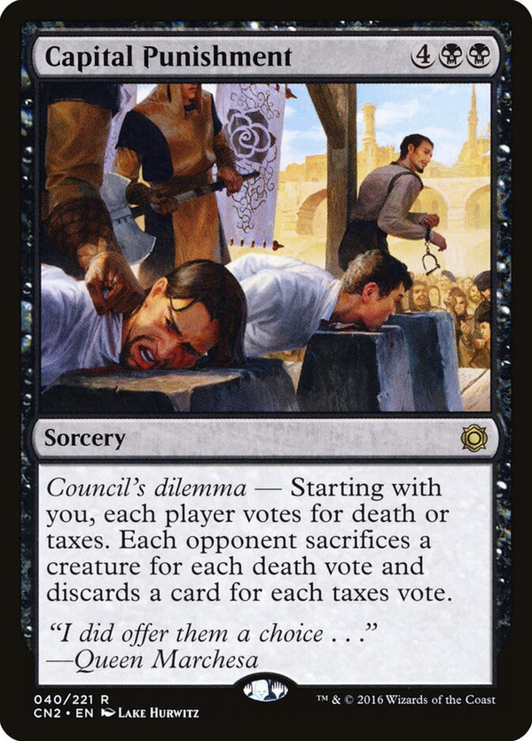 Capital Punishment - Magic: The Gathering