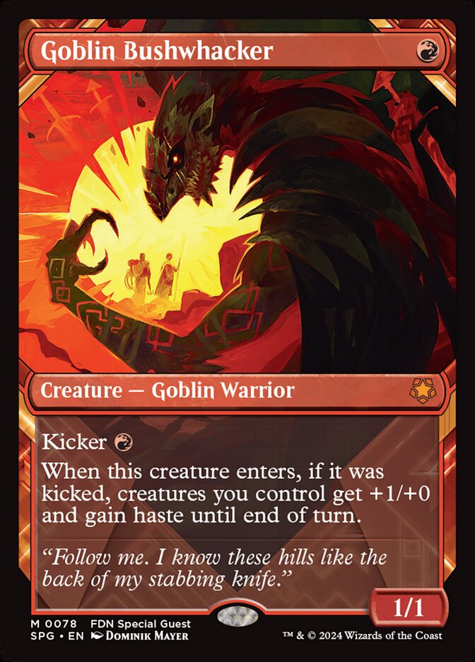 Goblin Bushwhacker (Showcase)