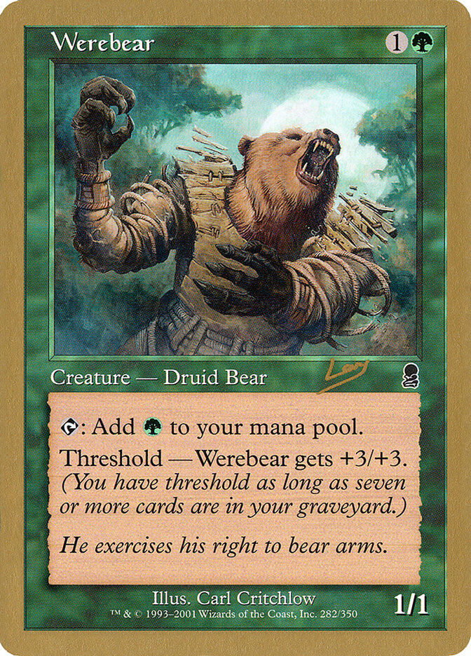 Werebear - 2002 Raphael Levy (ODY)