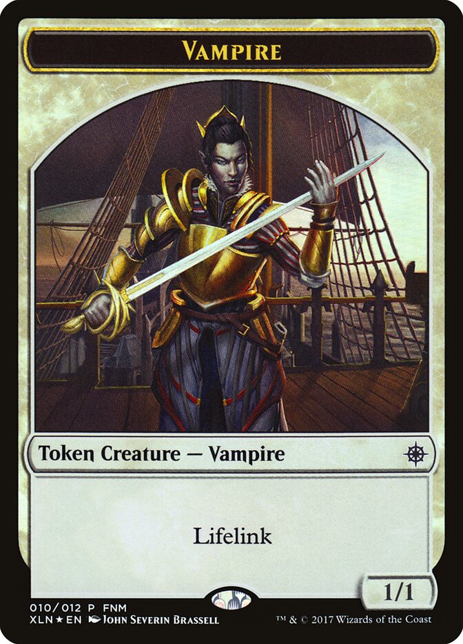 Vampire // Treasure Double-Sided Token