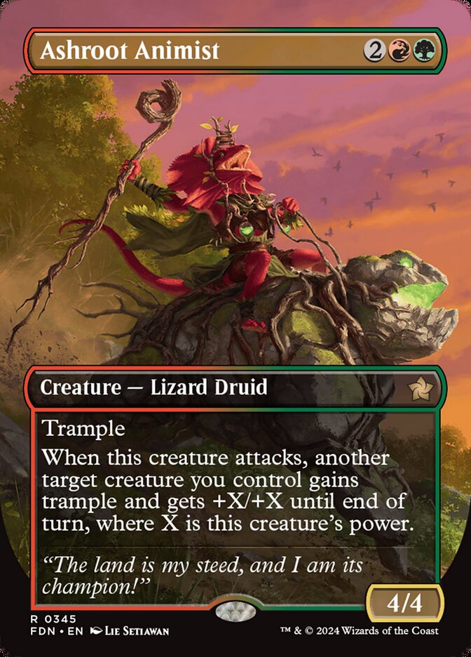 Ashroot Animist (Borderless)