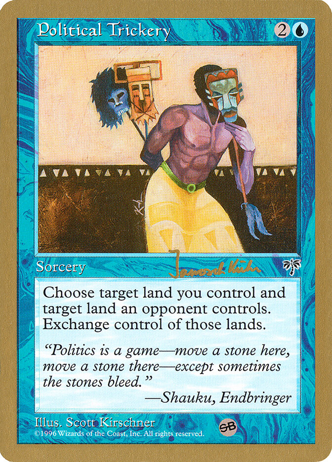 Political Trickery - 1997 Janosch Kuhn (MIR) (SB)