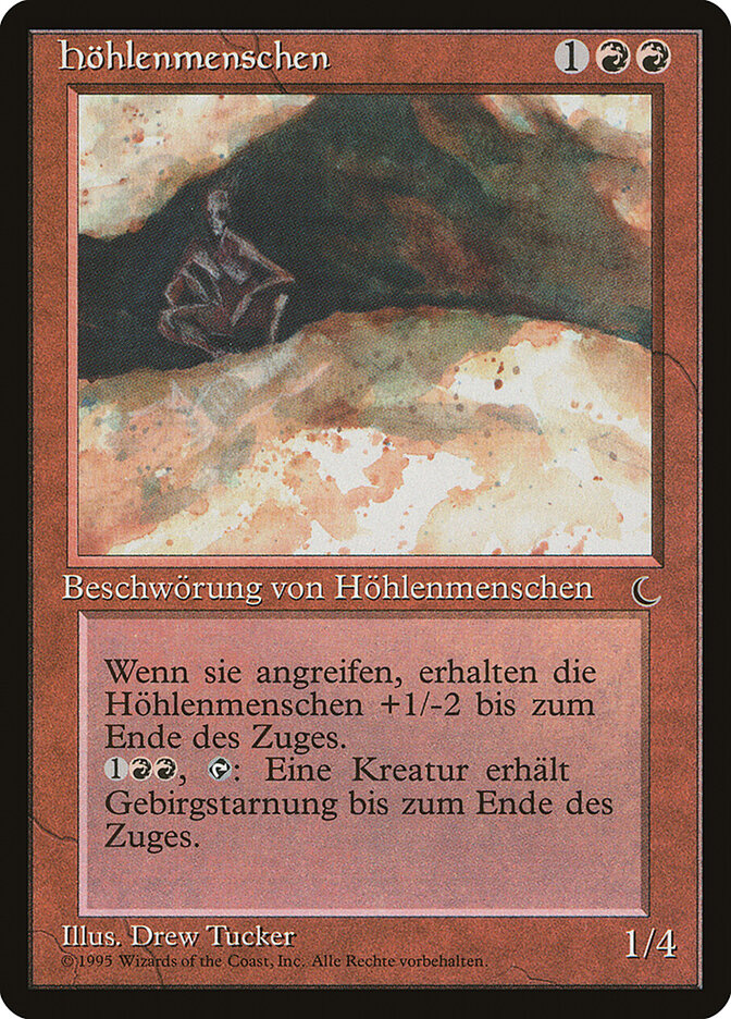Cave People (German) - "Hohlenmenschen"