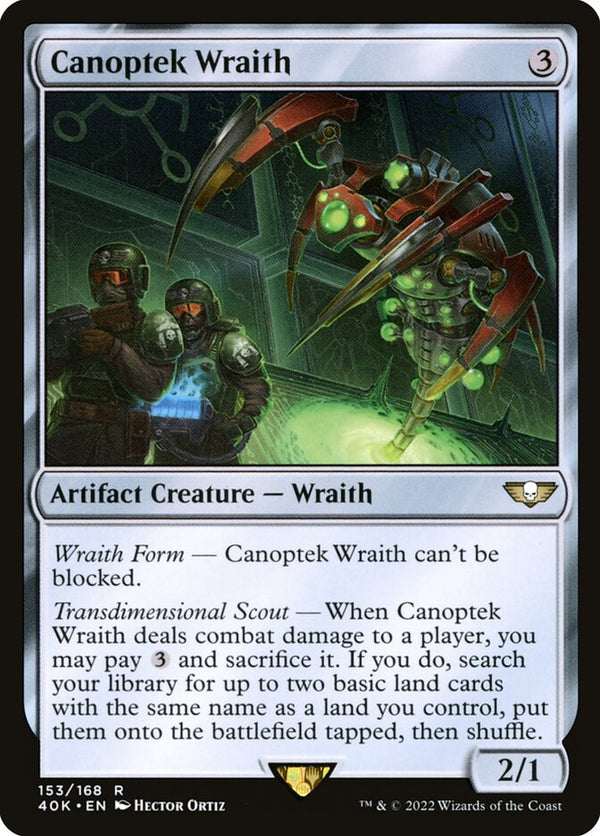 Canoptek Wraith - Magic: The Gathering