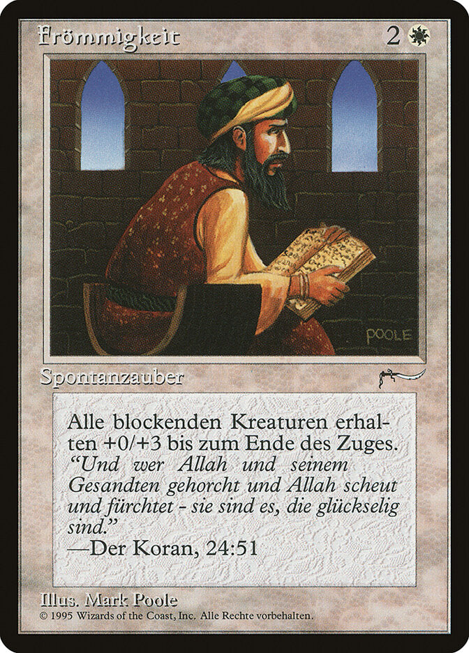 Piety (German) - "Frommigkeit"