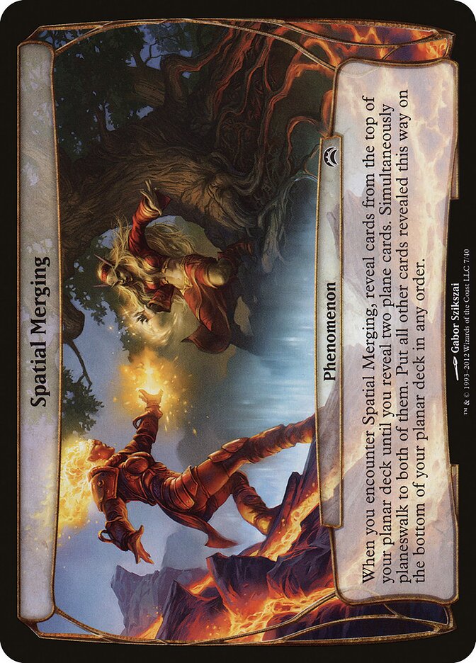 Spatial Merging (Planechase 2012)