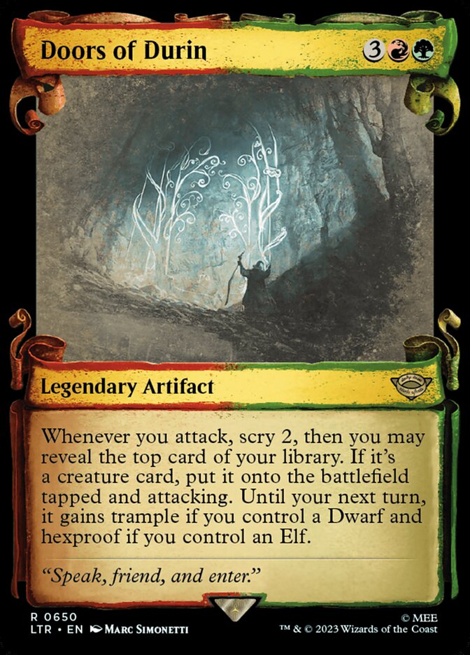 Doors of Durin (Showcase Scrolls)