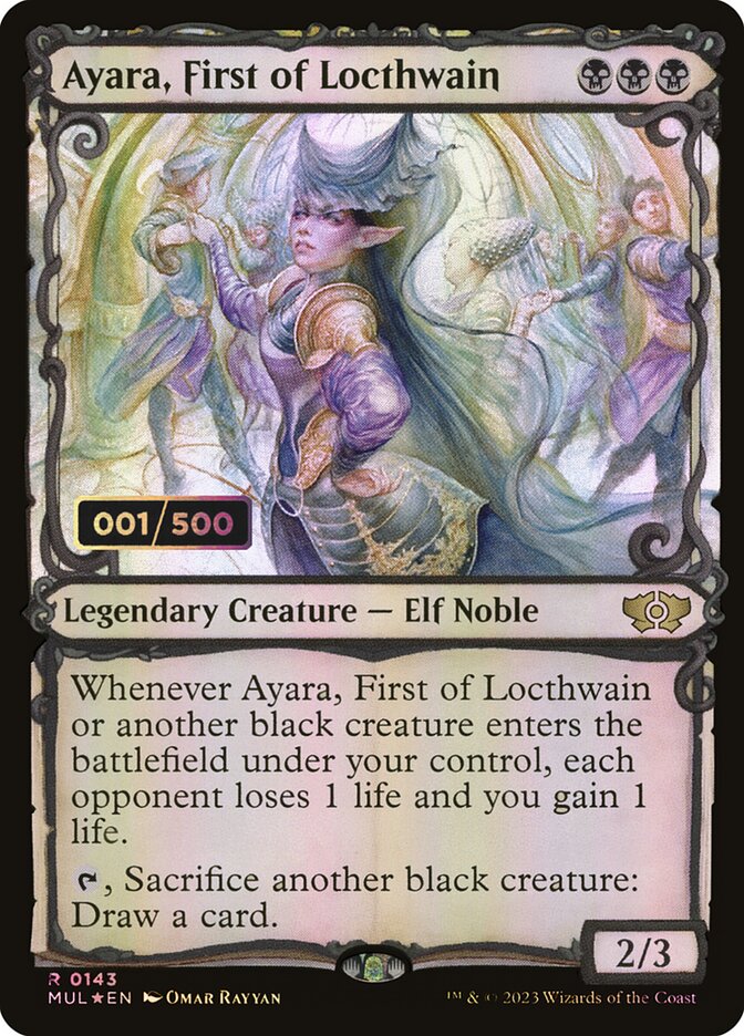 Ayara, First of Locthwain (Serial Numbered)