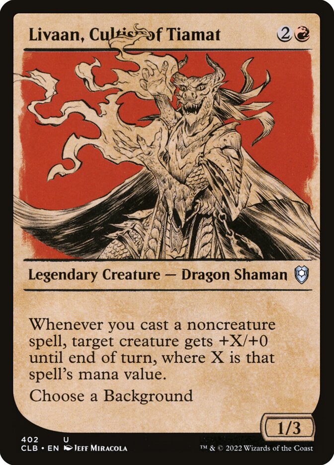 Livaan, Cultist of Tiamat (Showcase)