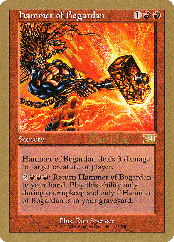 Hammer of Bogardan - 1999 Mark Le Pine (6ED)