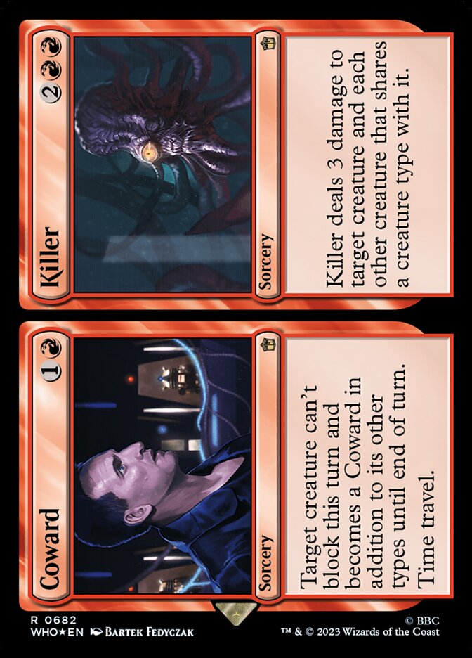 Coward // Killer (Surge Foil)