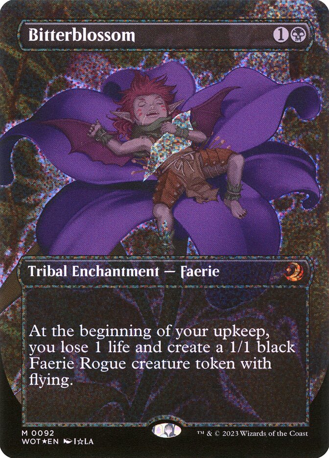 Bitterblossom (Anime Borderless) (Confetti Foil)