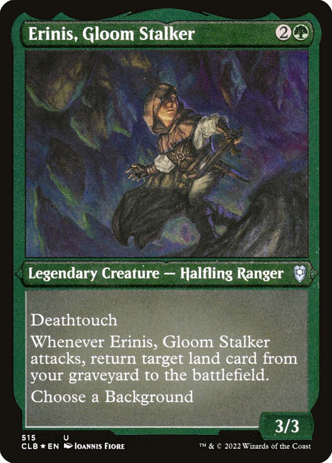 Erinis, Gloom Stalker (Foil Etched)