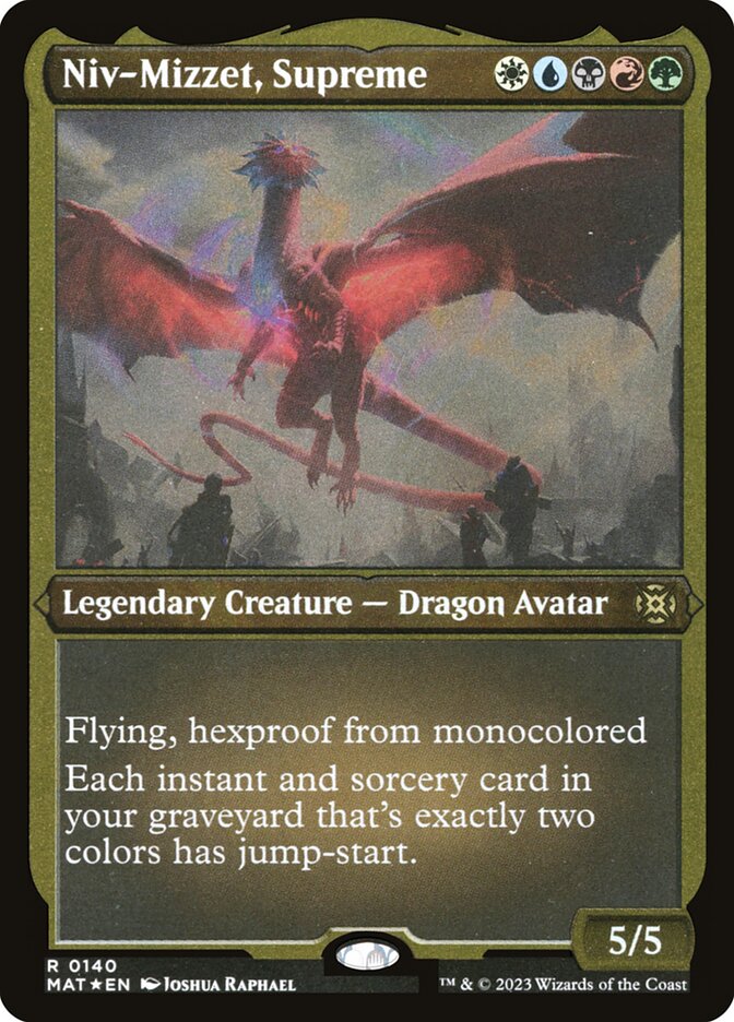 Niv-Mizzet, Supreme (Foil Etched)