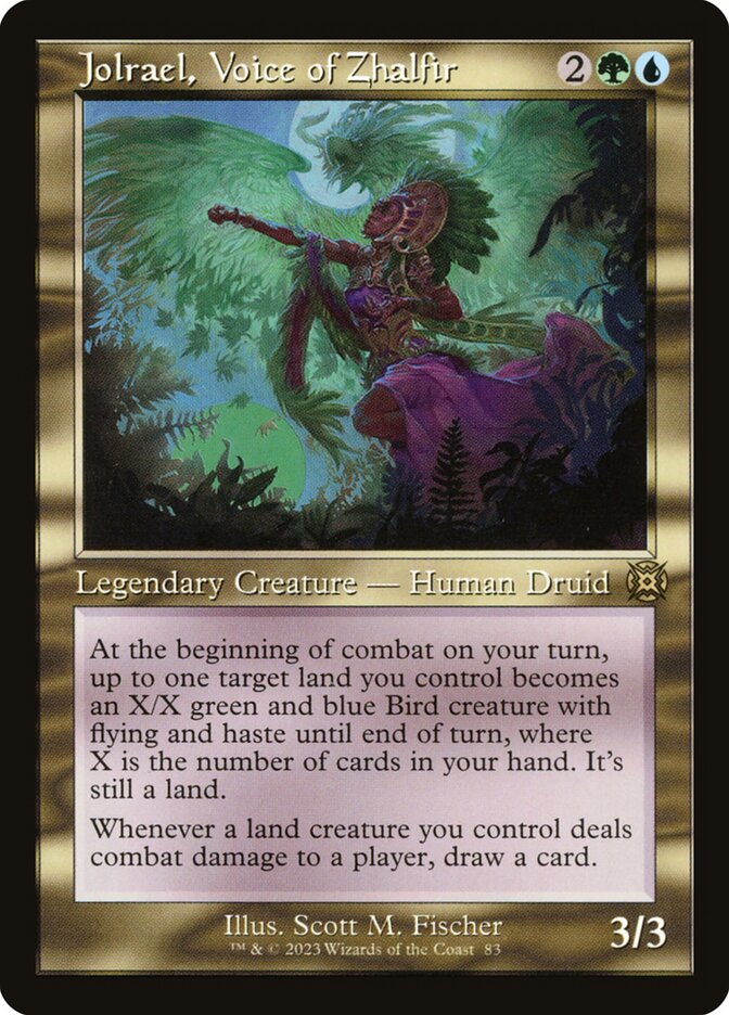 Jolrael, Voice of Zhalfir (Retro Frame)