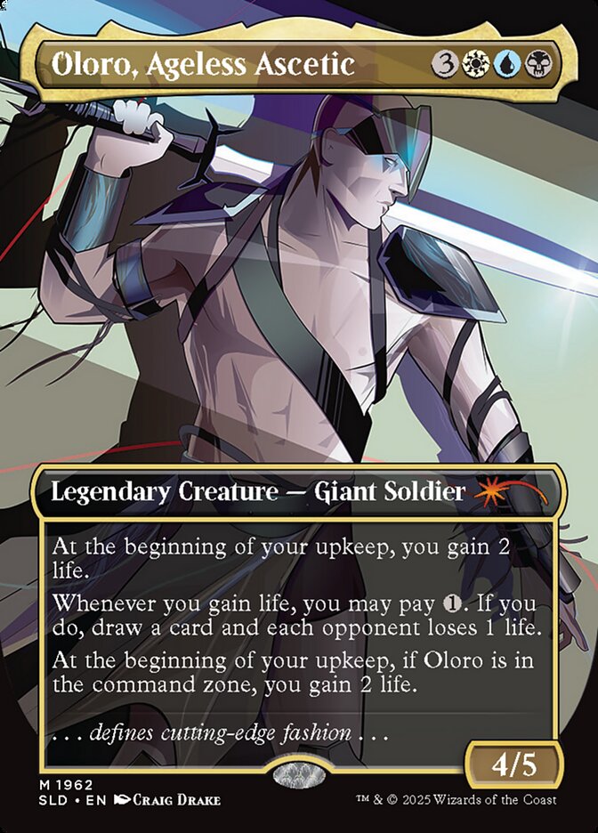 Oloro, Ageless Ascetic (Rainbow Foil)