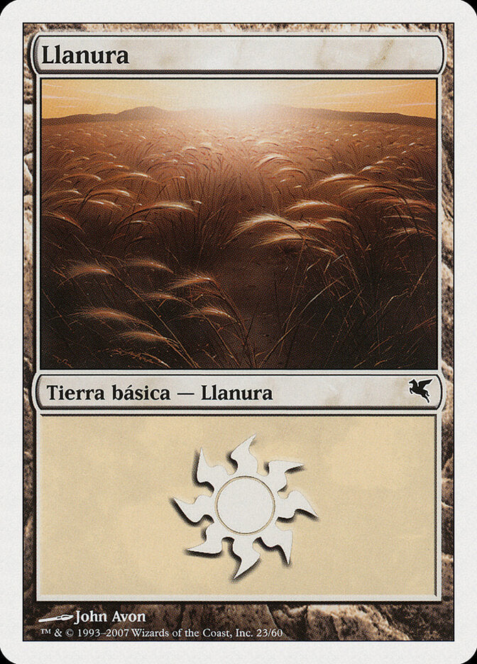 Plains (Spanish) - "Llanura" (J23)