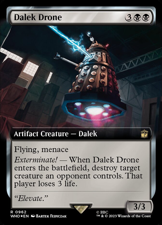 Dalek Drone (Extended Art) (Surge Foil)