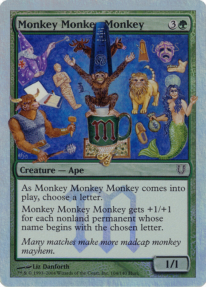 Monkey Monkey Monkey (Alternate Foil)