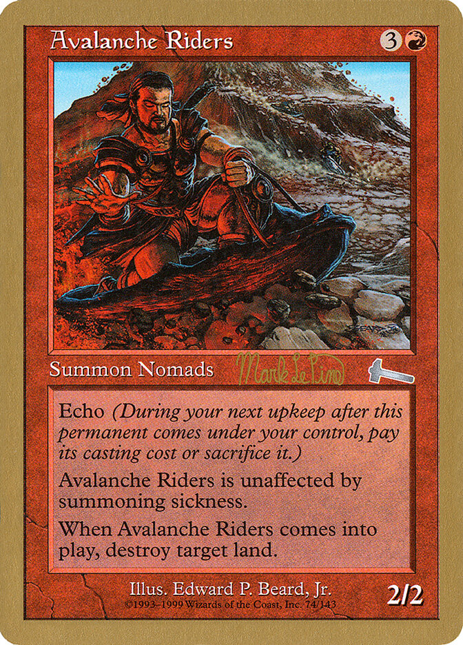 Avalanche Riders - 1999 Mark Le Pine (ULG)