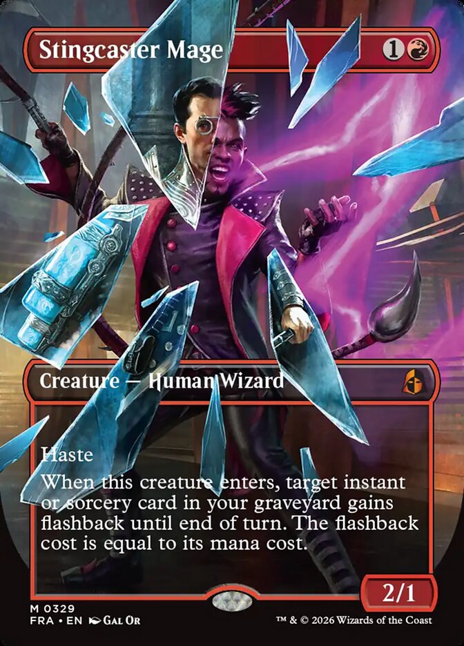 Stingcaster Mage (Borderless)